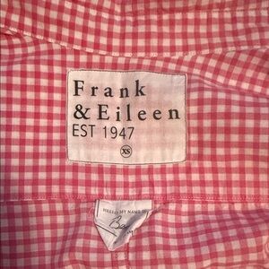 Frank & Eileen Pink Checkered Top